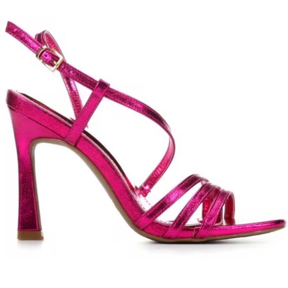 BRAND NEW RAMPAGE WOMEN'S STRAPPY HEELED OPEN TOESANDAL R3 - Picture 1 of 16